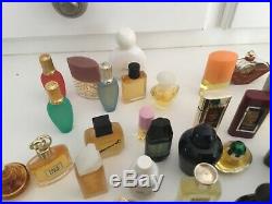 Lot Miniature Mini Perfume Parfum Bottles Vintage Fragrance