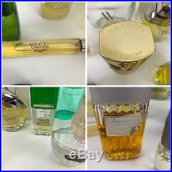 Lot Of 21 Bottles of Perfume Vintage Hermes Carven Chanel No 5, 22, Dior more