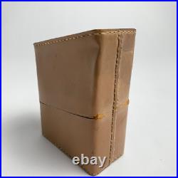 Lot Of 5 Vintage Antique Set Of Perfume Bottles England Leather Wood Cases