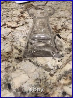 Lot Of 8 Vintage Italian Crystal Perfume Jars