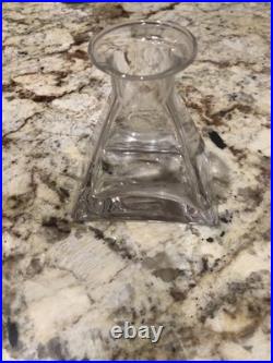 Lot Of 8 Vintage Italian Crystal Perfume Jars