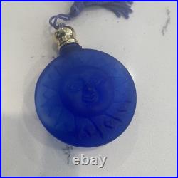 Lot Of Cobalt Glass Perfume Bottles Unused