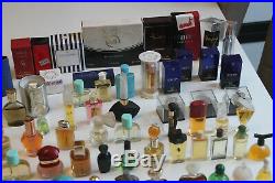 Lot of 152 Miniature Mini Perfume Parfum Bottles Vintage Fragrance
