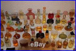 Lot of 168 Miniature Mini Perfume Parfum Bottles Vintage Women's Fragrance