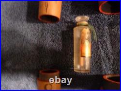 Lot of 3 Vintage Maderas de Oriente Myrurgia Perfume bottles with original wood