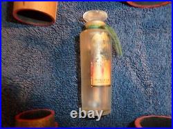 Lot of 3 Vintage Maderas de Oriente Myrurgia Perfume bottles with original wood