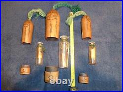 Lot of 3 Vintage Maderas de Oriente Myrurgia Perfume bottles with original wood