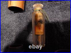 Lot of 3 Vintage Maderas de Oriente Myrurgia Perfume bottles with original wood