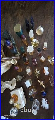 Lot of 36 Vintage Miniature Perfume Mini Fragrance Bottles Collection Lot of 36 Vintage Miniature Perfume Mini Fragrance Bottles Collection