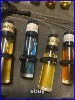 Lot of 40 Vintage Great Perfumes Collection Bottles Imitation Fragrance Oils