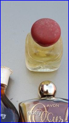 Lot of 8 bottles of vintage perfume parfum great unique rare brands
