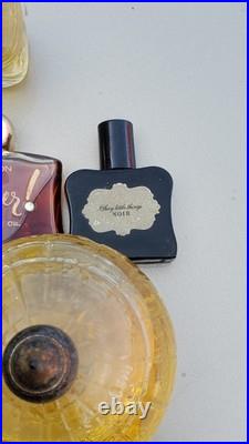 Lot of 8 bottles of vintage perfume parfum great unique rare brands