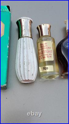 Lot of 8 bottles of vintage perfume parfum great unique rare brands