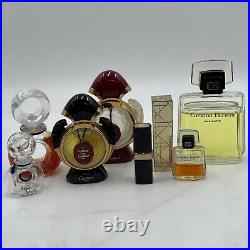 Lot of Vintage STORE DUMMY Perfume Bottles Designer Cartier Chanel Dior Bijan