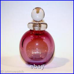 Lovely MURANO? OBALL Luigi Onesto Vtg Perfume Bottle Italy ArT GLaSs c. 1970s