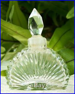 Lovely Vintage Czech Perfume/Scent BottleDauber IntactSignedCollectibleMINT