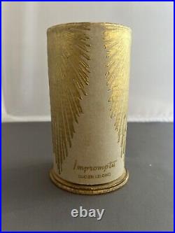 Lucien Lelong's Impromptu Vintage perfume bottle with Case