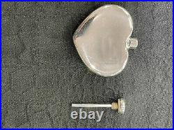 MINT Vintage TIFFANY & Co. Sterling Silver Heart Perfume Flacon Bottle Funnel
