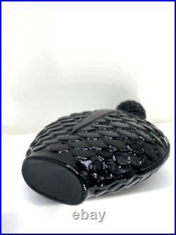 Magical Beauty! Vintage black perfume bottle. Le Prestige by Moiret. 1930