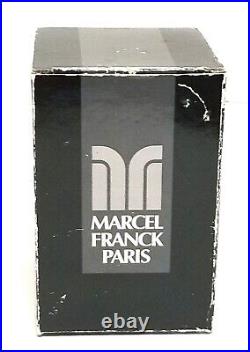 Marcel Franck Paris Vintage Sprayer Atomizer Perfume Bottle withBox Black Gold