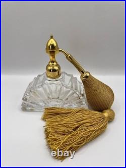 Marcel Franck Perfume Bottles Set France Vintage Glass Atomizers Vanity Art Deco