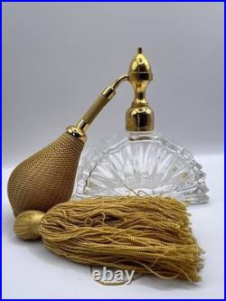 Marcel Franck Perfume Bottles Set France Vintage Glass Atomizers Vanity Art Deco