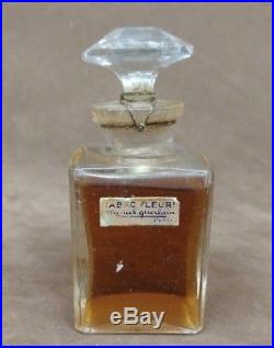Marcel Guerlain Tabac Fleuri Vintage Old Perfume Bottle Full Sealed Splash