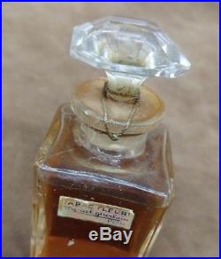 Marcel Guerlain Tabac Fleuri Vintage Old Perfume Bottle Full Sealed Splash