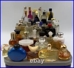 Mini Perfume Lot 40 Full Bottles Vintage Discontinued