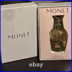 Monet Perfume Bottle w Stopper NEW in Box +Monet Butterfly Figurine Rhinestones