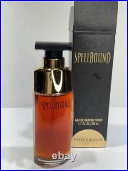 NEW Estee Lauder SpellBound Perfume 1.7 oz EDP Spray Full Bottle Rare Vtg Boxed