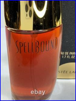 NEW Estee Lauder SpellBound Perfume 1.7 oz EDP Spray Full Bottle Rare Vtg Boxed