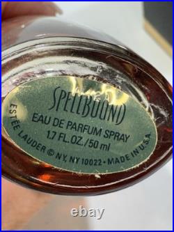 NEW Estee Lauder SpellBound Perfume 1.7 oz EDP Spray Full Bottle Rare Vtg Boxed