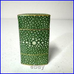 NUIT DE NOEL CARON Extrait Baccarat Perfume Bottle. 63 oz Vintage Case + Box