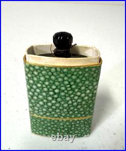 NUIT DE NOEL CARON Extrait Baccarat Perfume Bottle. 63 oz Vintage Case + Box