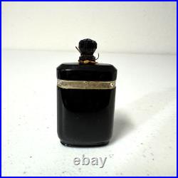 NUIT DE NOEL CARON Extrait Baccarat Perfume Bottle. 63 oz Vintage Case + Box