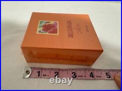 New Caron Bellodgia Parfum 15ml Baccarat Crystal Bottle Vtg 80s. 5 oz SEALED