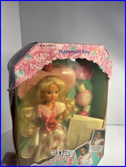New! Mattel Vintage 1992 Peppermint Rose Doll with Perfume Bottles