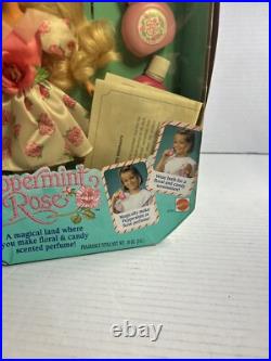New! Mattel Vintage 1992 Peppermint Rose Doll with Perfume Bottles