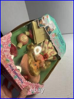 New! Mattel Vintage 1992 Peppermint Rose Doll with Perfume Bottles