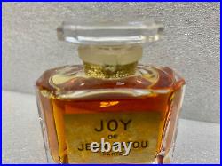 New open Bottle 30ml / 1 oz Vintage 1970's Joy Pure Parfum Read Description