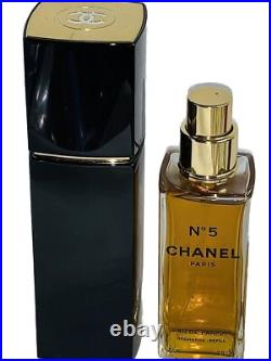 No 5 EDP Refillable 2 oz with Case Vintage New Original