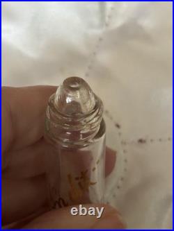 ON DIT Elizabeth Arden Green Jeweled Perfume Bottle- Very Rare- Empty, Vintage