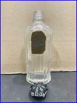 Old Vintage Rare L'heure Attendue Jean Patou Cut Glass Perfume Bottle, Paris