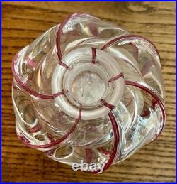 PAIRPOINT-Gunderson MCM Flower Perfume Bottle-Made for Irving W. Rice & Co. 1955