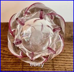 PAIRPOINT-Gunderson MCM Flower Perfume Bottle-Made for Irving W. Rice & Co. 1955