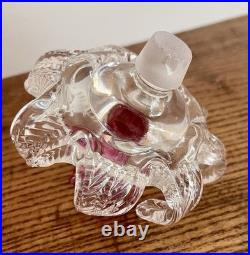 PAIRPOINT-Gunderson MCM Flower Perfume Bottle-Made for Irving W. Rice & Co. 1955