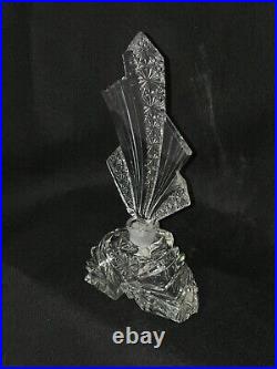 PERFUME Bottle Vintage Intricate Design Ornate ART DECO