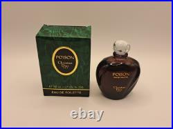 POISON by Christian Dior Perfume 50 Ml EDT Splash for Women Vintage DISCONTINUED