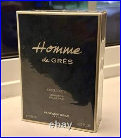 Parfums Grès Hômme de Grès EDT. 125ml Bottle. NOS Box Is Not Open. Vintage